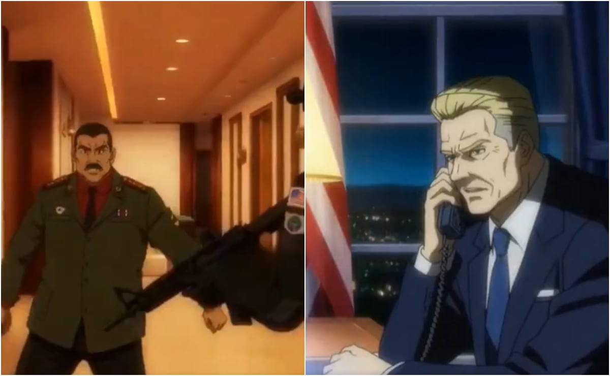 Une vidéo de style anime recrée la capture de Maduro ; Trump apparaît comme le protagoniste