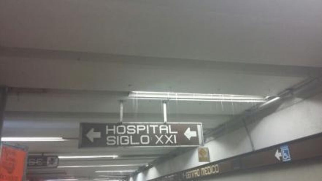 Por fuerte lluvia, se inunda estación Centro Médico