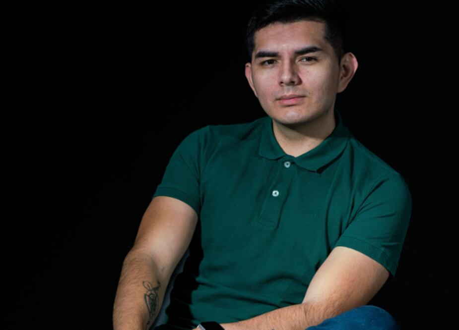 El escritor de 26 años fue galardonando con el IX Premio Valparaíso de Poesía 2023.
Foto: Valparaíso Ediciones