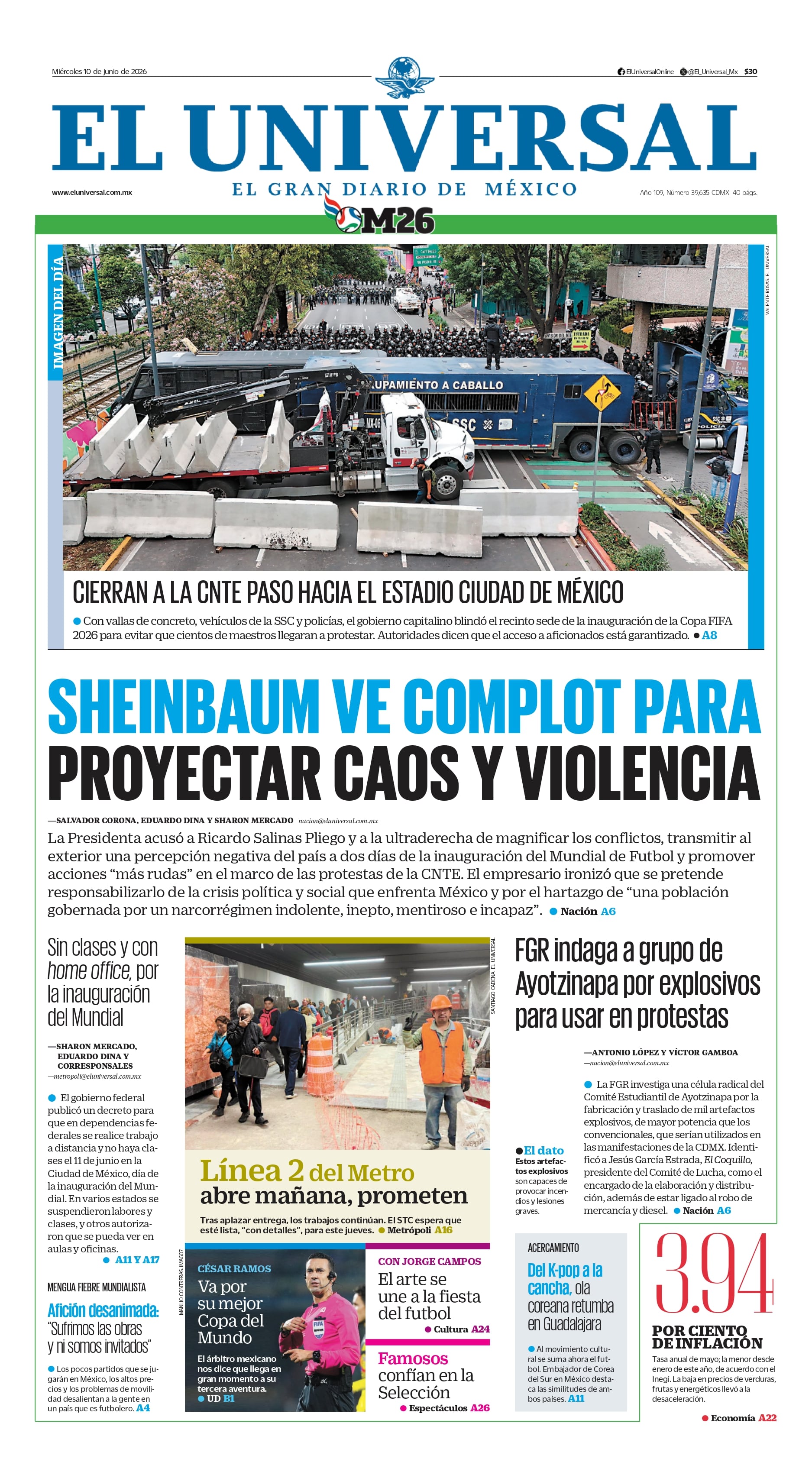 Portada impresa