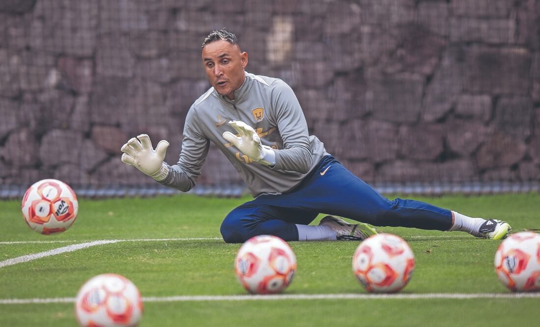 Keylor vino a dar seguridad en la portería.
Foto: de CLUB PUMAS