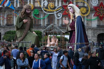 FOTOS: Nacimiento gigante en el Zócalo