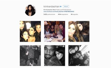 Kim Kardashian es la reina de Instagram
