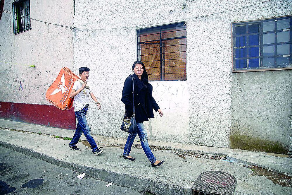 La ahora candidata a diputada local Yakiri Rubio asegura que luchará "hasta donde le alcancen las fuerzas" por legislar a favor de las mujeres (ALEJANDRA LEYVA / EL UNIVERSAL)