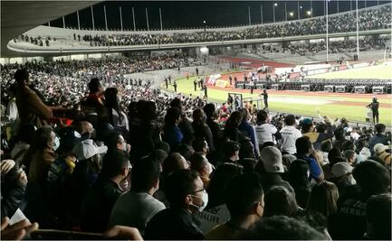 El estadio Olímpico Universitario registró sobrecupo en el juego Pumas contra América