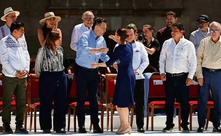 En el Zócalo, operó bien aceitada la maquinaria morenista