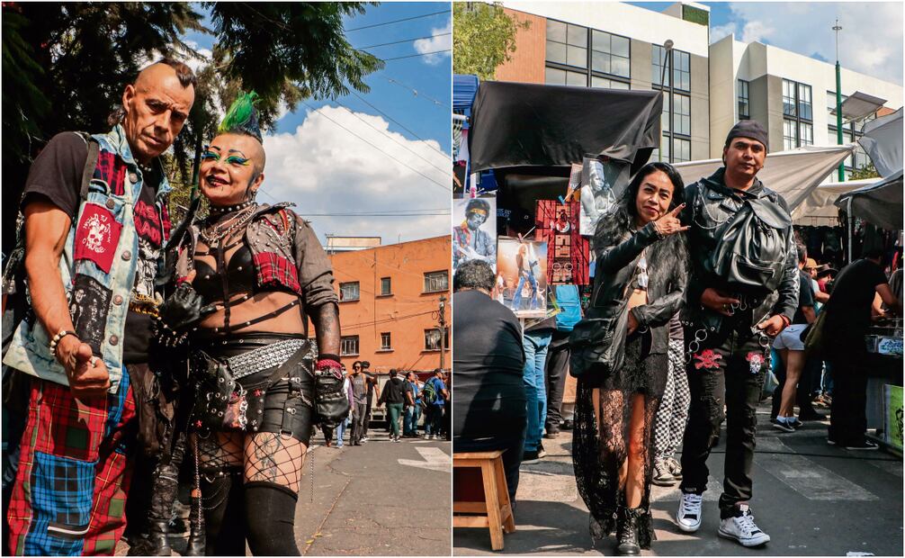 Desde su nacimiento (hace 43 años), el Tianguis Cultural del Chopo fue un sitio de afluencia para la contracultura de la capital del país. Fotos: Gabriel Pano | El Universal