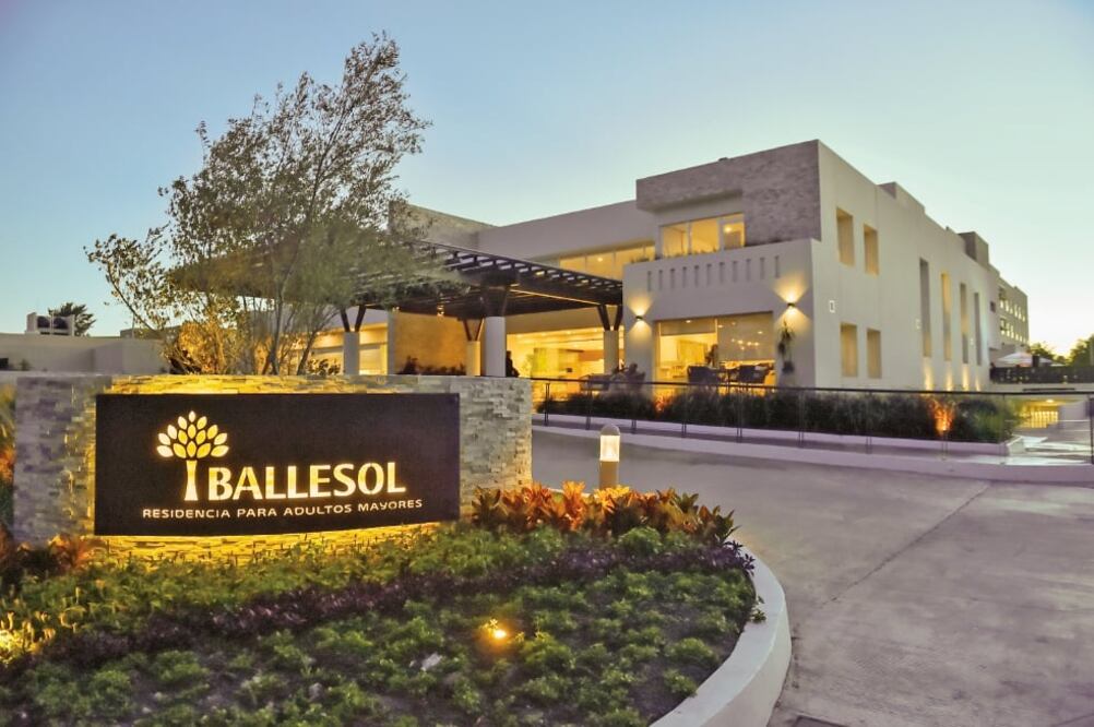 La estancia de Ballesol tiene a 27 residentes, aunque puede albergar a 119 (CORTESÍA)