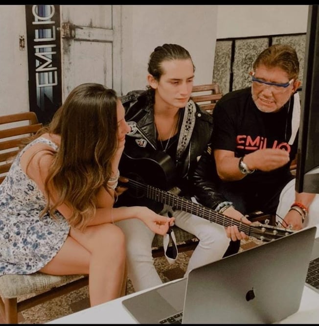 Emilio Osorio y Juan Osorio. Foto: Captura Intagram