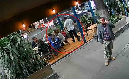 Video: Detienen a 2 por robar mochila a comensal en restaurante de la colonia Roma