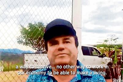 Chapo niega que su negocio genere violencia