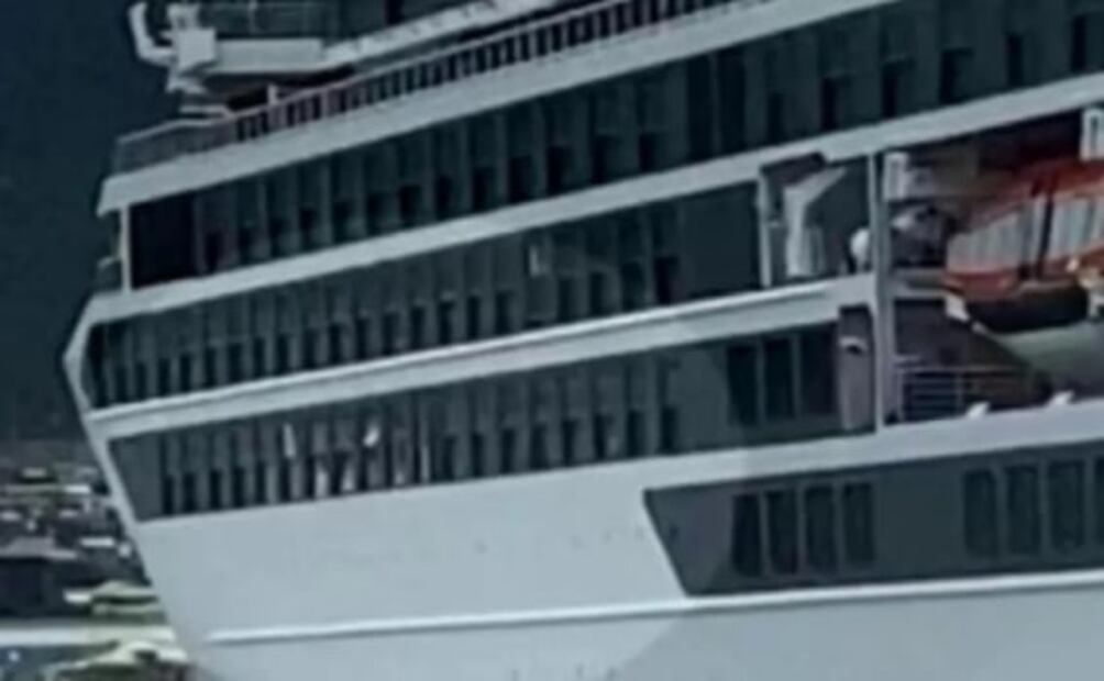 Pareja relata cómo impactó la ola gigante que mató a una turista en el crucero Viking Polaris