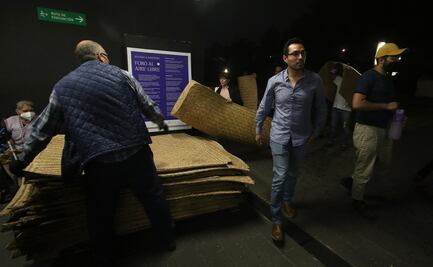 Lluvia obliga a suspender estreno de "La Tormenta Perfecta", el documental sobre el Covid-19 en CDMX anunciado por Sheinbaum