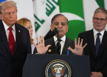 Primer ministro de Paquistán propone a Trump para el Nobel de la Paz 2026