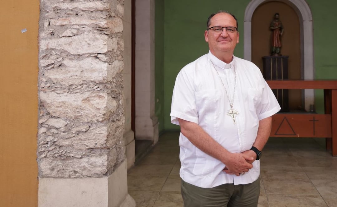 Monseñor Hilario González García, obispo de la Diócesis de Saltillo, pidió a la población a votar en paz . Foto: Fernanda Rojas / EL UNIVERSAL