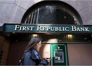 First Republic Bank: Caen 20% acciones de la institución pese a rescate bancario