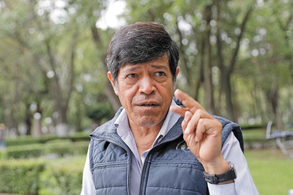 José Barrales, exrector de la UACh, dijo que hay evidencia de que la elección está arreglada. IVÁN STEPHENS. EL UNIVERSAL