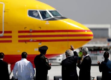 AMLO agradece a DHL aumentar al doble su inversión en México al pasar de 6 a 12 mmdp