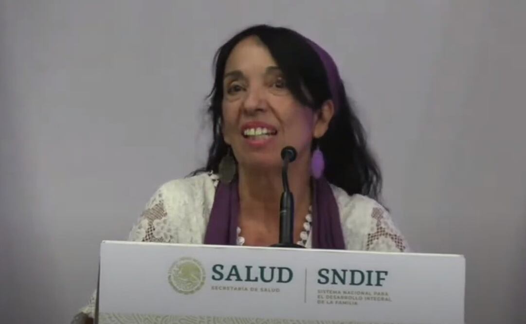 Nuria Fernández fue nombrada por el presidente Andrés Manuel López Obrador el pasado 27 de febrero como directora del DIF. Foto: Captura de pantalla