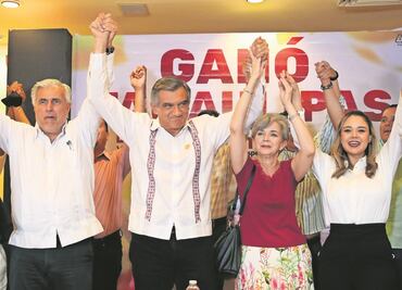 En Tamaulipas Américo Villareal, arriba por 4.7% de diferencia