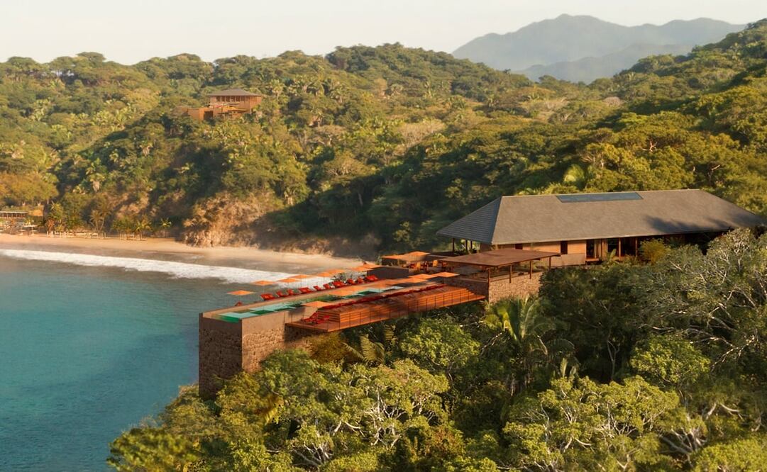 El Hotel Mandarina ubicado en Riviera Nayarit abrirá el próximo 1 de junio. Foto: Cortesía