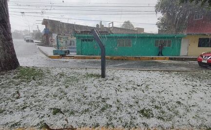 Granizo del tamaño de un limón golpea a zona metropolitana de Xalapa, Veracruz