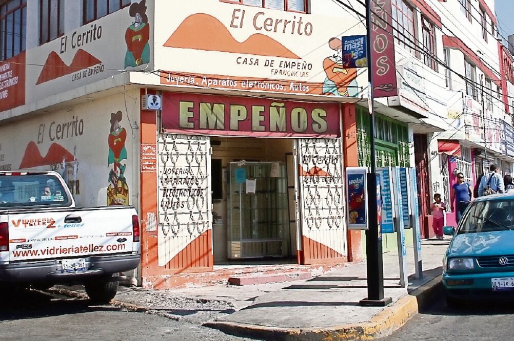 Estudio indica que existían 8 mil 197 casas de empeño formales en México en 2016, distribuidas en 845 municipios, y 2 mil 309 informales (ARCHIVO EL UNIVERSAL)