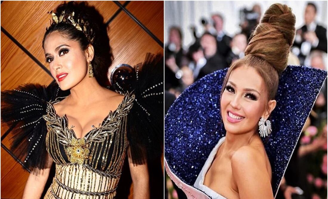 Salma Hayek and Thalía always attend the MET Gala - Photo: Taken from their official Instagram accounts