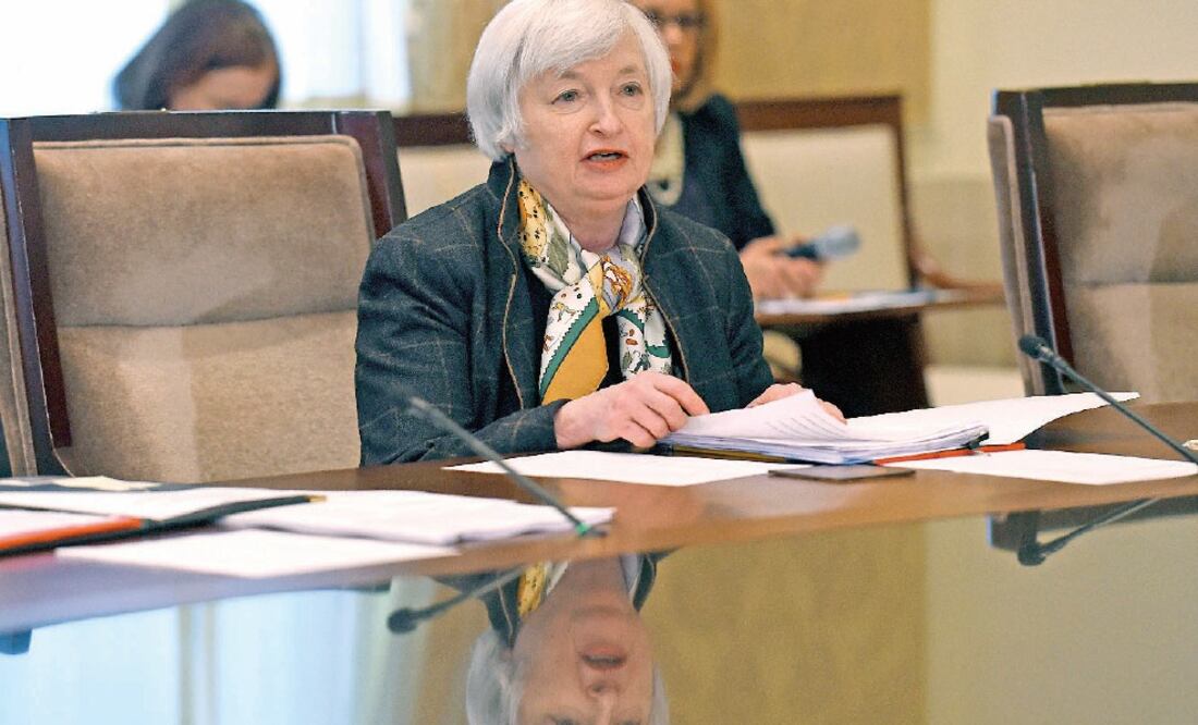 Janet Yellen, secretaria del Tesoro de Estados Unidos.