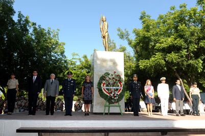 Rinden homenaje a los Niños Héroes en Sonora