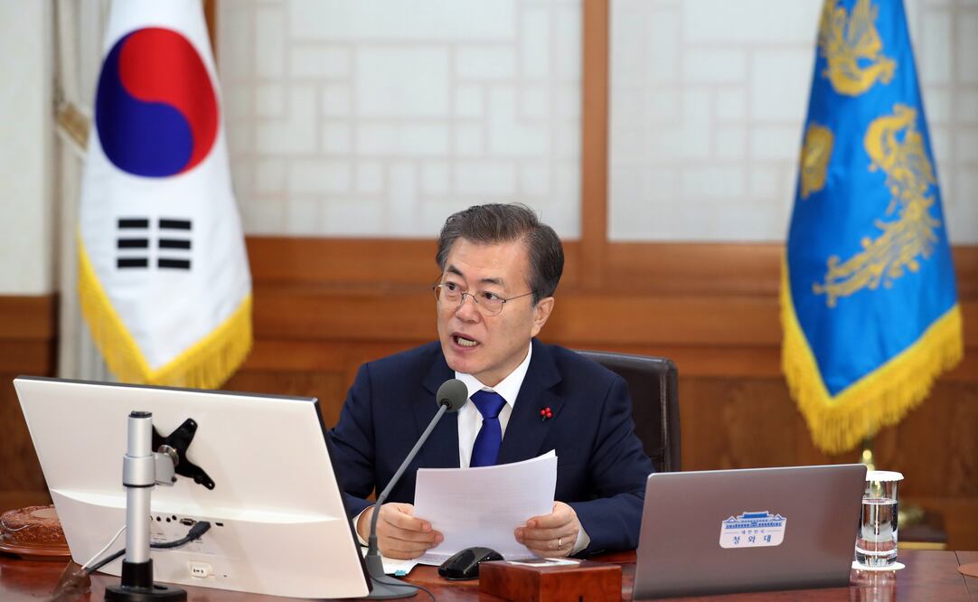 El presidente de Corea del Sur, Moon Jae-in (Foto: AP)
