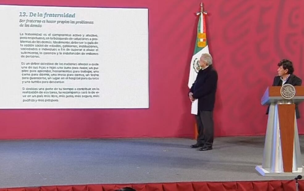 La mañanera de AMLO, 26 de noviembre, minuto a minuto