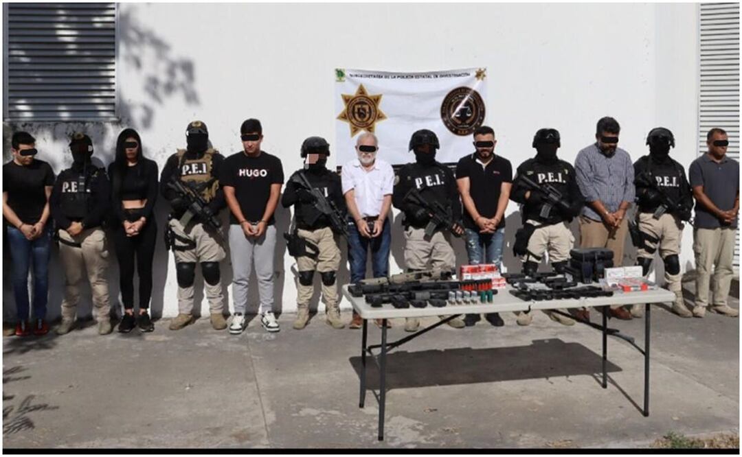 Las 7 personas detenidas en carretera de Yucatán provenían de varios estados (19/12/2024). Foto: Especial