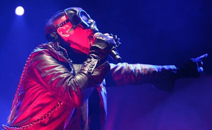 Marilyn Manson se derrumba durante concierto