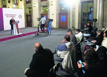 Filtran datos de reporteros que acuden a mañaneras