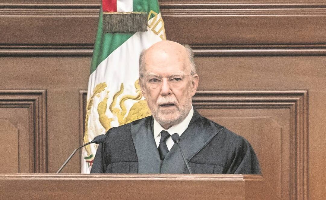 El ministro Juan Luis González Alcántara Carrancá fue el encargado de aplazar la discusión en la Suprema Corte. Foto: Archivo/ EL UNIVERSAL.