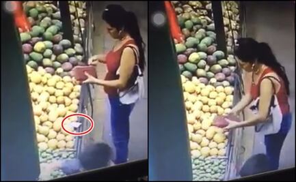Mujer roba billete a niño en mercado de Apatzingán y la apodan "Lady Rata"