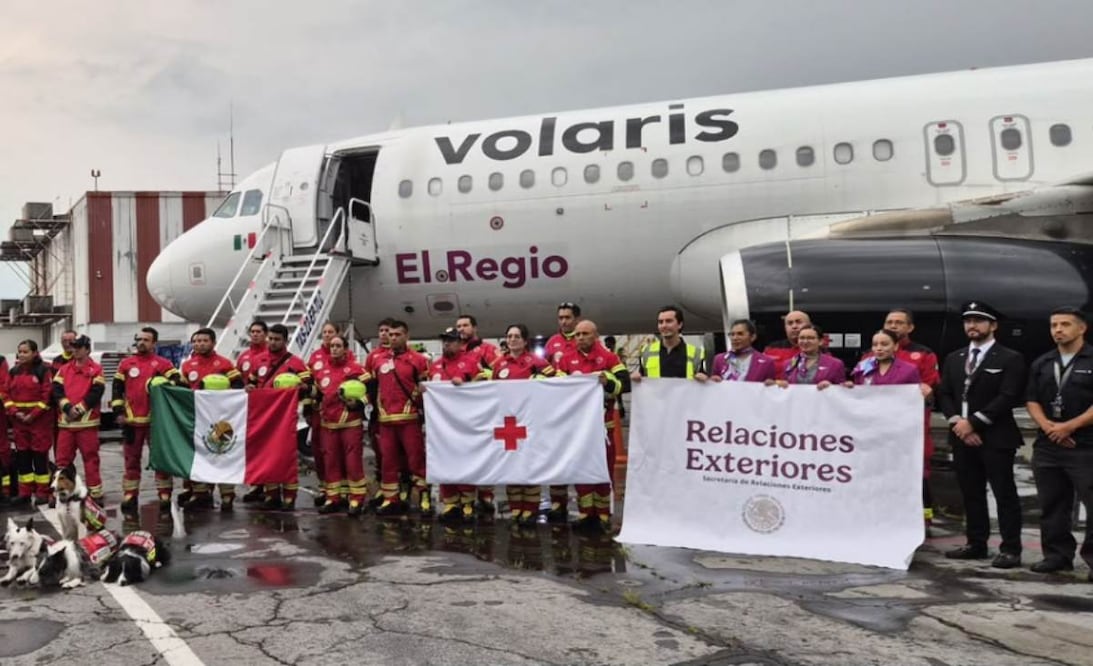 Apoyo de México a Venezuela después de los terremotos de 7.2 y 7.5 del pasado 24 de junio. Foto: X @SRE_mx