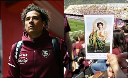 Guillermo Ochoa es inmortalizado por la afición del Salernitana como santo