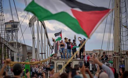 ONU pide parar ataques contra la flotilla humanitaria que navega hacia la Franja de Gaza