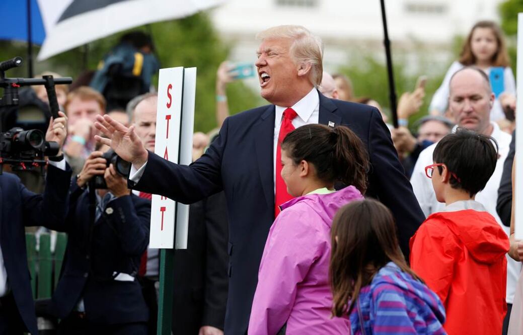 Trump encabeza festival de Pascua en la Casa Blanca