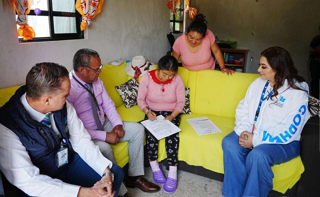 Modesta obtuvo amnistía para la sentencia de 43 años y nueve meses de prisión que le fue impuesta por el delito de extorsión. Foto: Especial