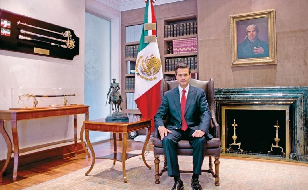 President Peña Nieto said that the results of his administration will help the Institutional Revolutionary Party (PRI) recover the trust of Mexicans. (Photo: Arturo Bermúdez / EL UNIVERSAL) 