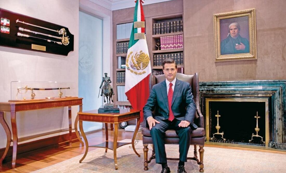 President Peña Nieto said that the results of his administration will help the Institutional Revolutionary Party (PRI) recover the trust of Mexicans. (Photo: Arturo Bermúdez / EL UNIVERSAL)