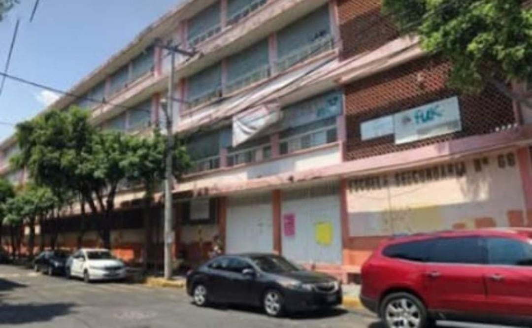 Secundaria Federal Número 1 donde autoridades negaron la reinscripción a un joven que denunció bullying en Yucatán (11/07/2025). Foto: Especial