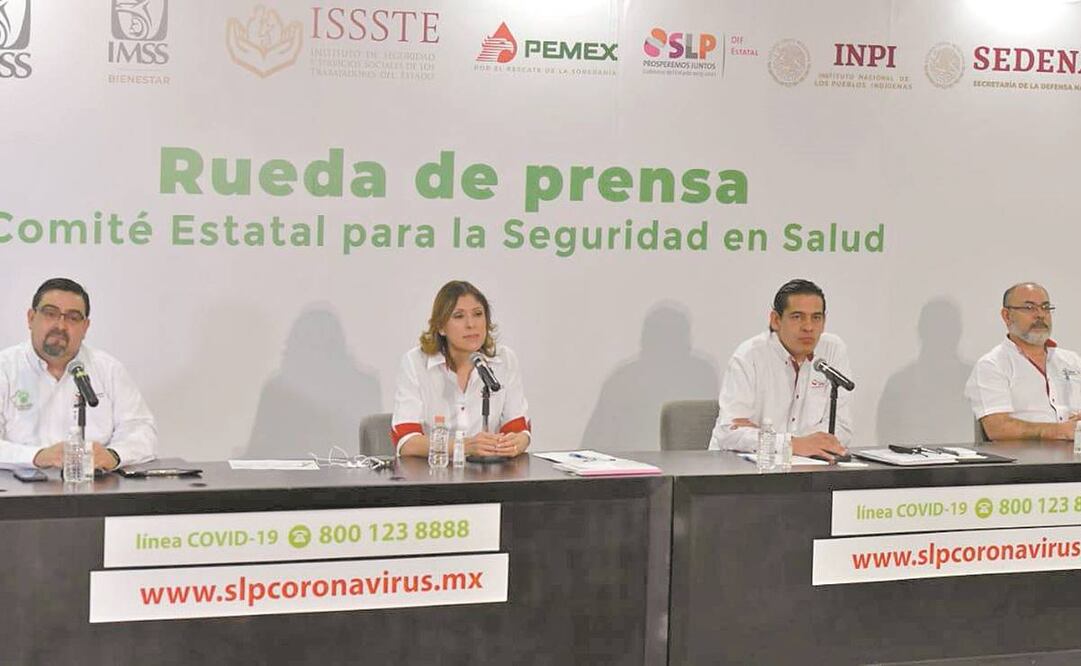 La secretaria de Salud estatal, Liliana Rangel, dijo que San Luis Potosí está entre las 10 entidades con menor número de contagios de coronavirus. Foto: Especial