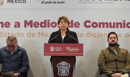 "Hago un llamado a unirnos por la paz": Delfina Gómez se pronuncia tras enfrentamiento en Texcaltitlán, donde murieron 14 personas