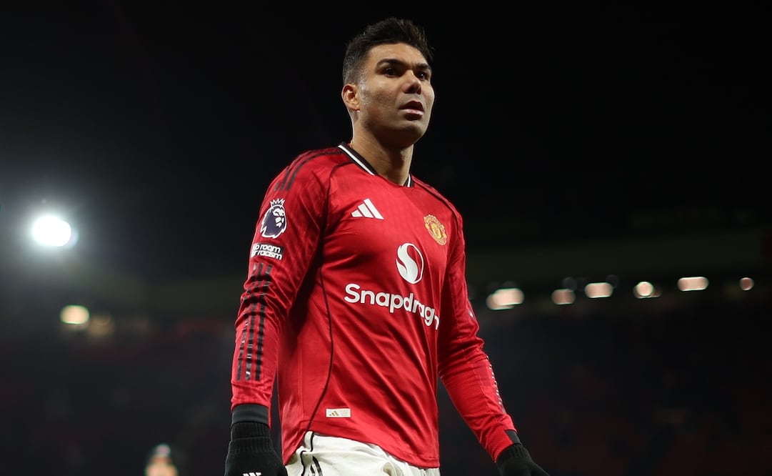 Casemiro no jugará más con el Manchester United / Foto: EFE