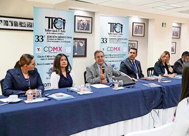 Periodistas conviven con alcaldes integrantes del C40