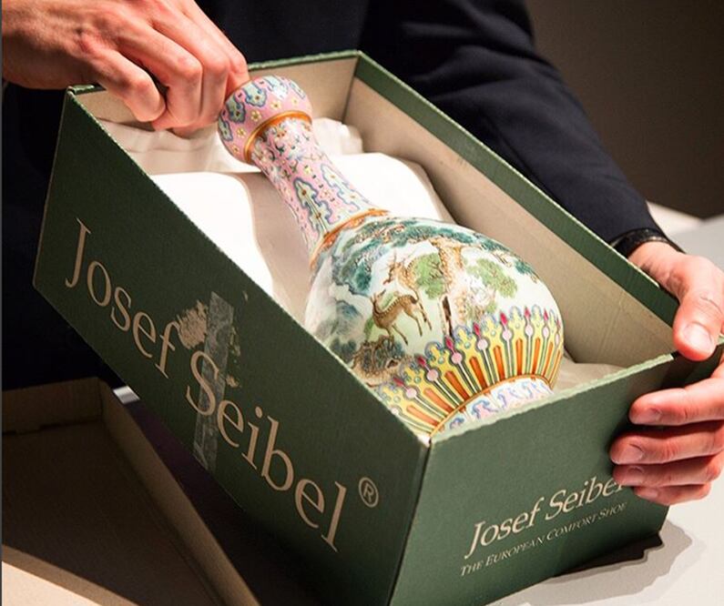 Esta obra fue descubierta por casualidad en el ático de una casa. Foto: Instagram Sotheby's